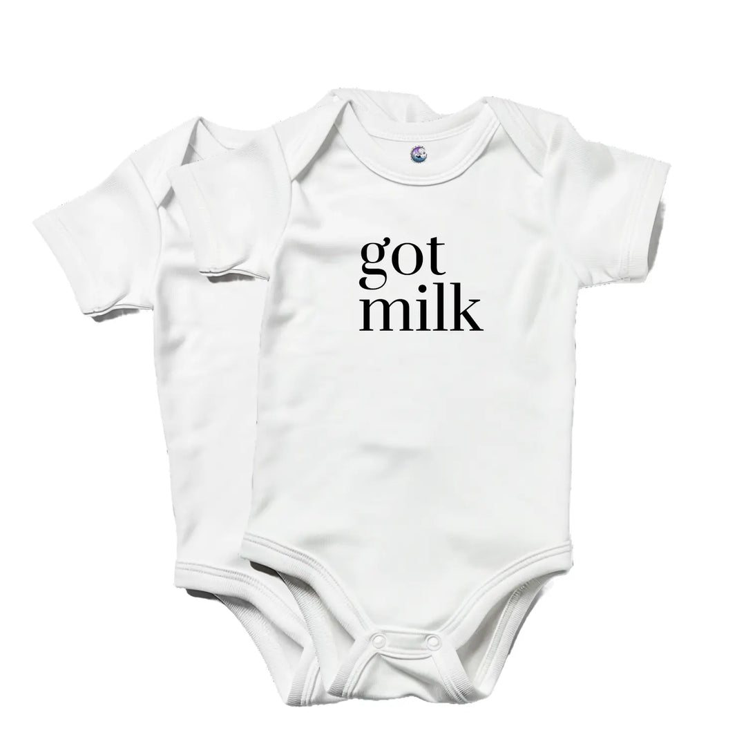Got Milk? Infant Bodysuit Cute Baby Outfit Funny Shower Gift Newborn Clothes Summer Wear Unique Apparel - Kids clothes