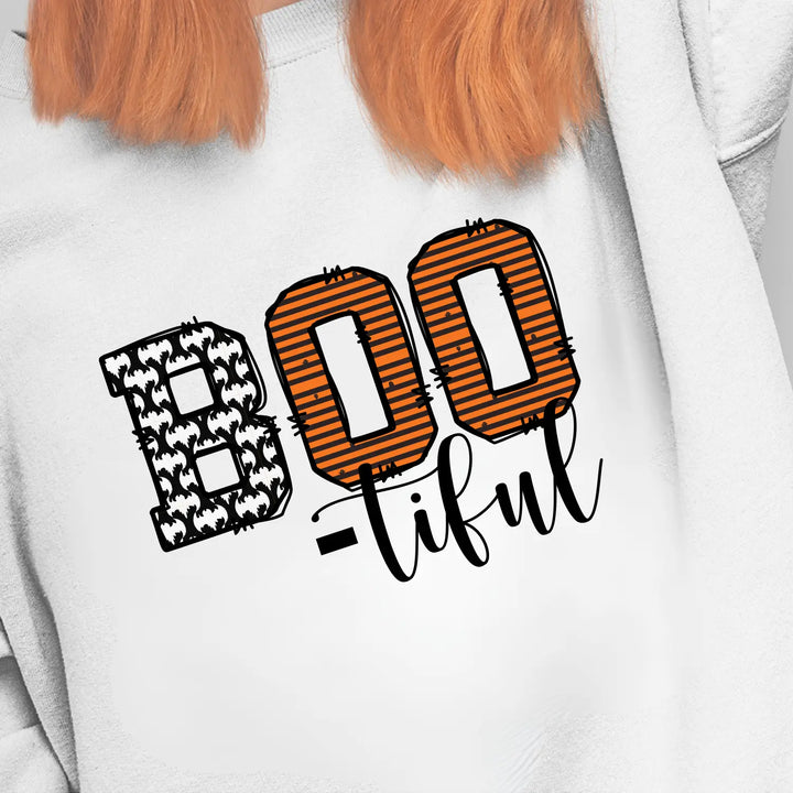 Halloween Unisex Crew Sweatshirt Cozy Boo Pullover Spooky Season Apparel Fall Fashion Gift for Lovers