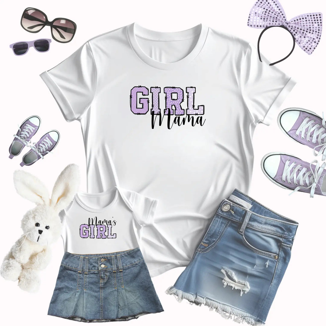 Infant Bodysuit Mama’s Girl Purple Lavender Princess Tee - Kids clothes