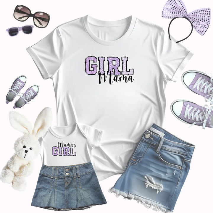 Infant Bodysuit Mama’s Girl Purple Lavender Princess Tee - Kids clothes