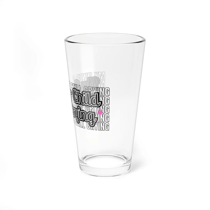 Inner Child PintGlass Hilarious Mixing Glass Fun Gift Cocktail Lovers Unique Barware Nostalgic Decor Humor Self-Care