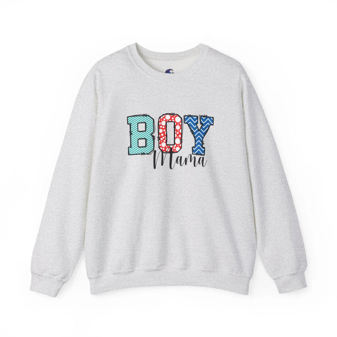 Mamas Boy Sweatshirt for Women Cozy Stylish Moms Little Man Sweater Gift Mom Mothers Day Baby Shower Proud Mommy