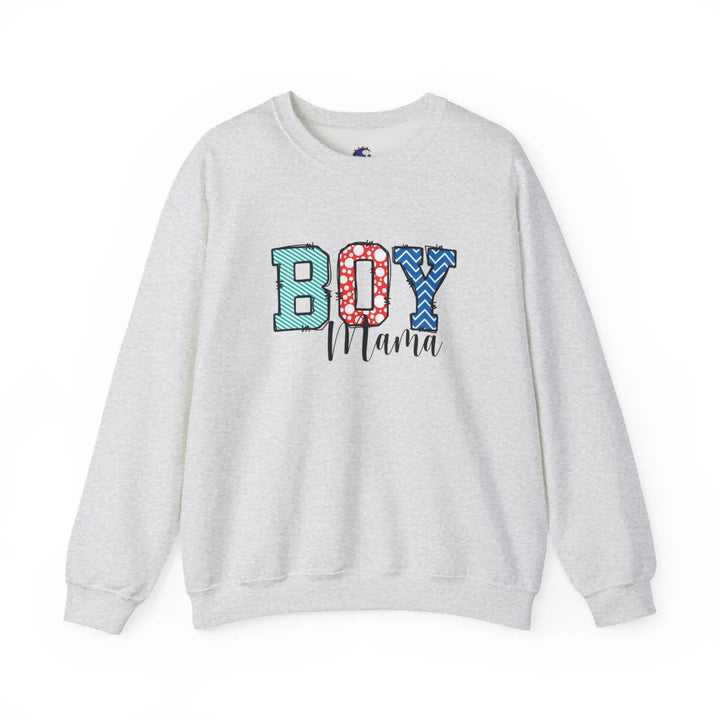 Mamas Boy Sweatshirt for Women Cozy Stylish Moms Little Man Sweater Gift Mom Mothers Day Baby Shower Proud Mommy