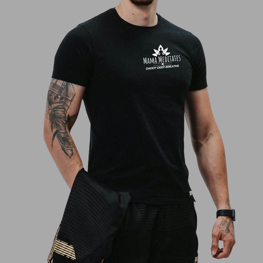 Mindful Meditation T-Shirt for Moms Yoga Gift Unisex Tee Self-Care Apparel - Relaxation Wear Inspirational Top