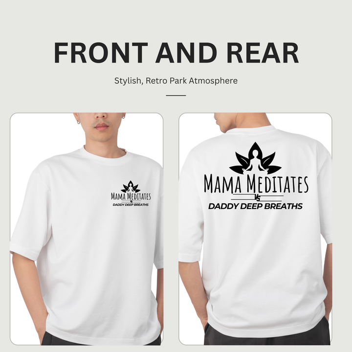 Mindful Meditation T-Shirt for Moms Yoga Gift Unisex Tee Self-Care Apparel - Relaxation Wear Inspirational Top
