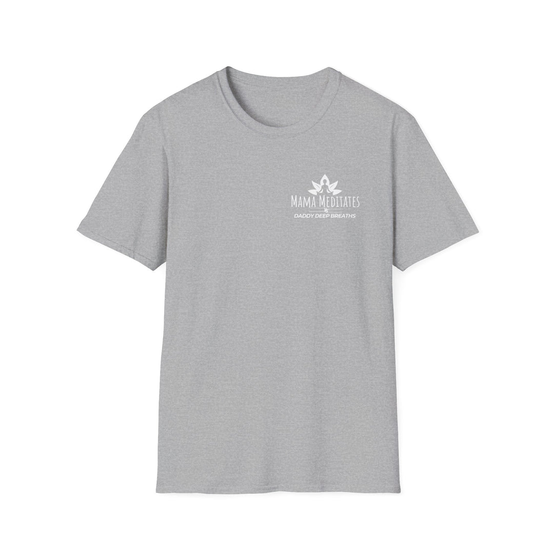 Mindful Meditation T-Shirt for Moms Yoga Gift Unisex Tee Self-Care Apparel - Relaxation Wear Inspirational Top - Sport