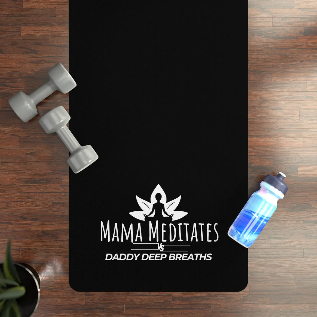 Mindful Moments Yoga Mat - Perfect for Meditation Fitness and Home Workouts | Great Gift Lovers Wellness Journeys