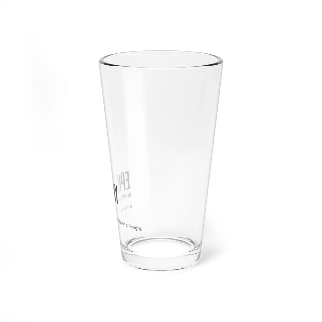 Epiphany Mixing Glass Cocktail for Creative Drinks Home Bar Essentials Unique Gift Mixology Lovers Fun Barware - 16oz