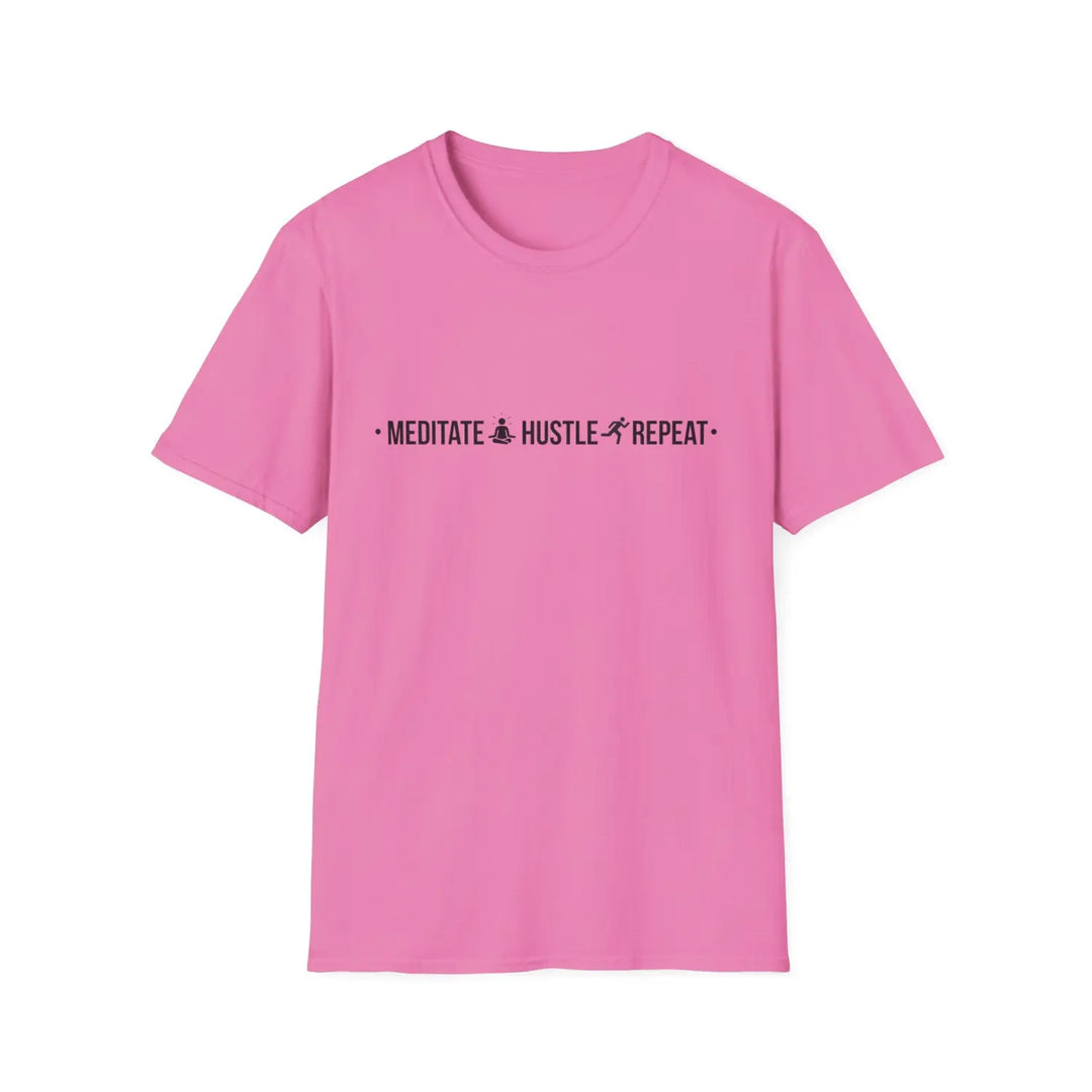 Modern Mindful Hustle T-Shirt - Azalea / S