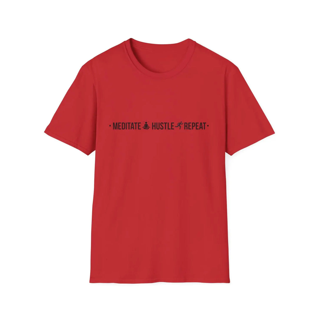 Modern Mindful Hustle T-Shirt - Red / XS