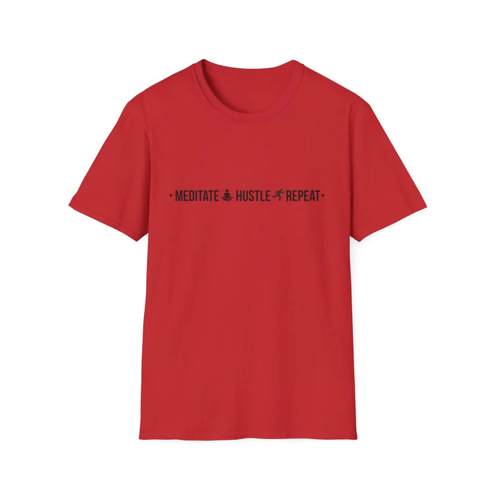 Modern Mindful Hustle T-Shirt - Red / XS