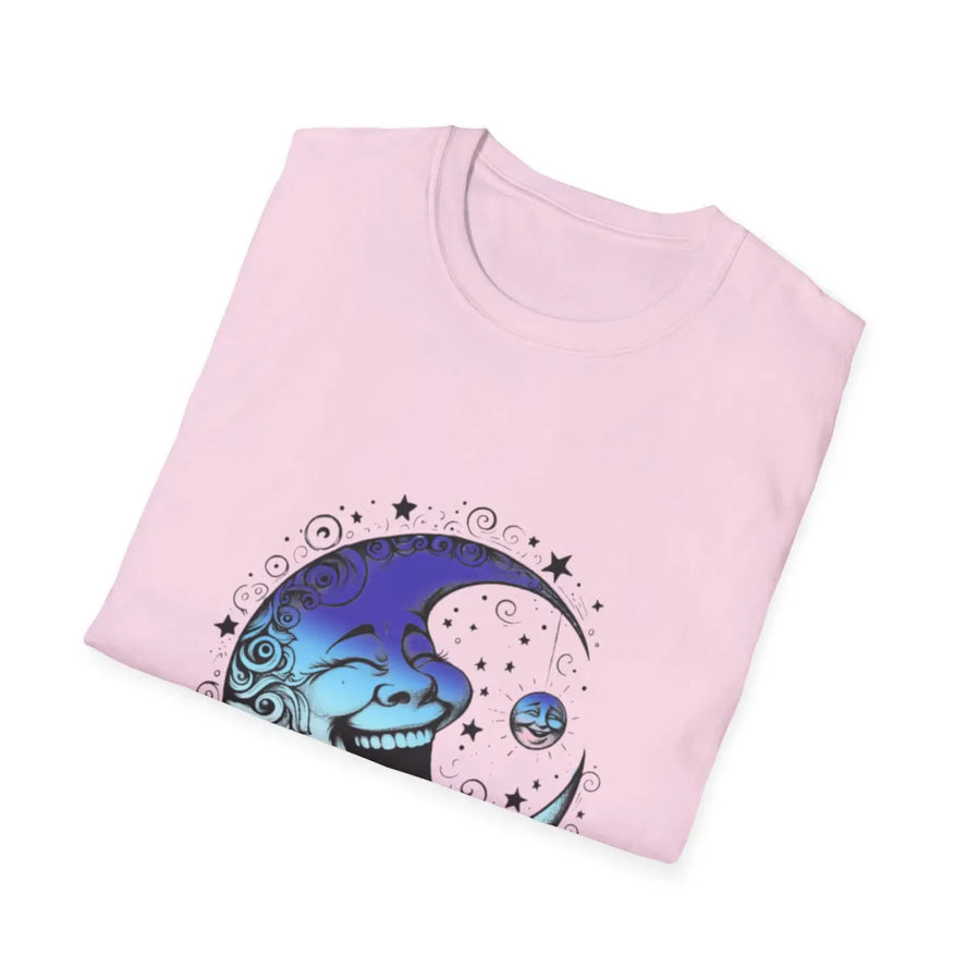 Moonlit Dreams Unisex Cosmic Tee | Celestial Stargazer Astrology Shirt for Night Sky Enthusiasts - T-Shirt