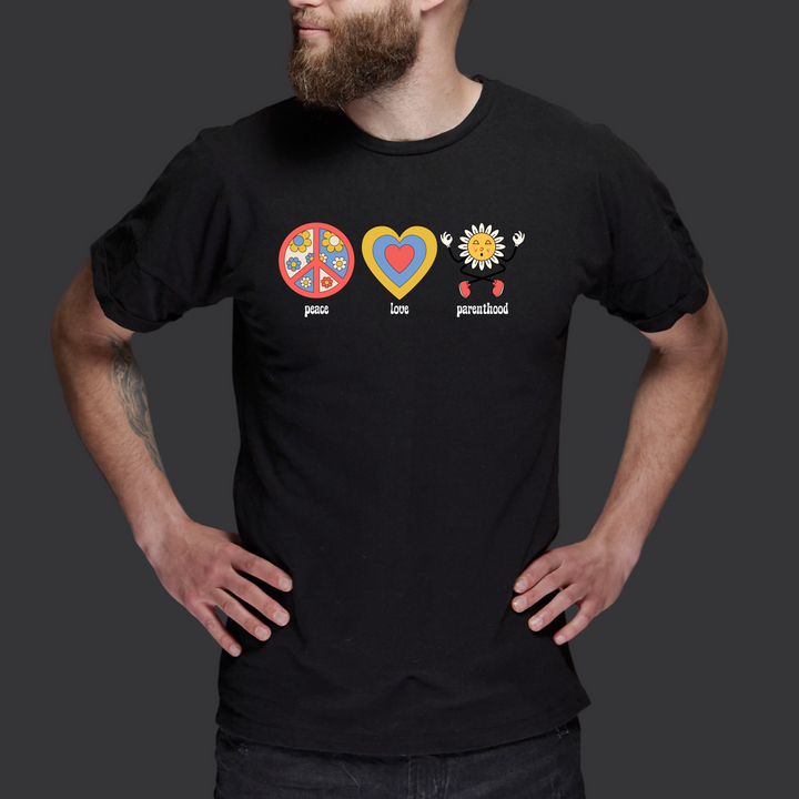 Peace Love and Parenthood T-Shirt