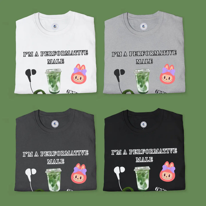 Performative Male Tee — Humorous Dad Shirt for Everyday Style & Gifting - T-Shirt