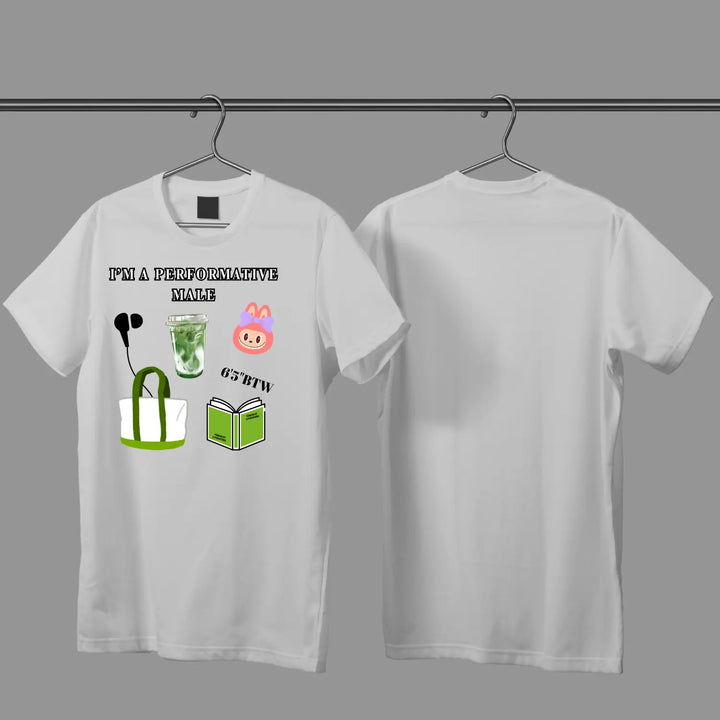 Performative Male Tee — Humorous Dad Shirt for Everyday Style & Gifting - T-Shirt