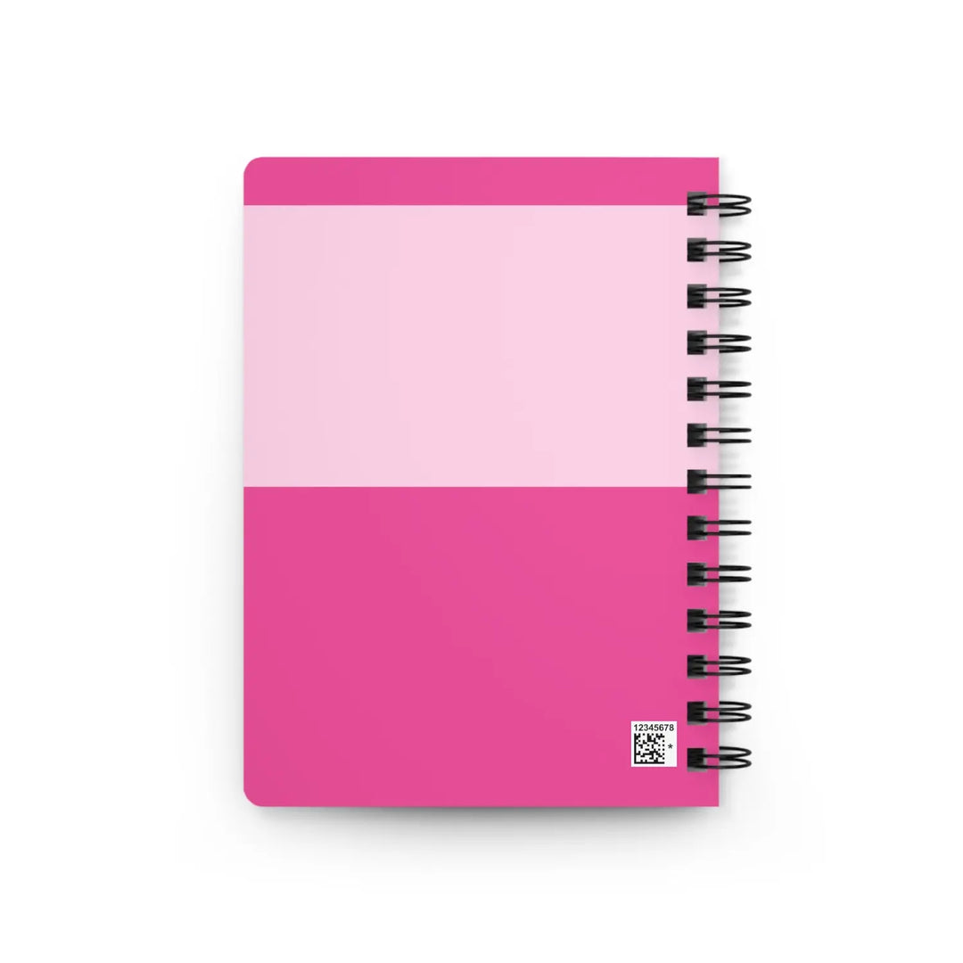 Pink Spiral Bound Journal - Countdown to Dorm Life - Checklists & Chill - One Size - Paper products