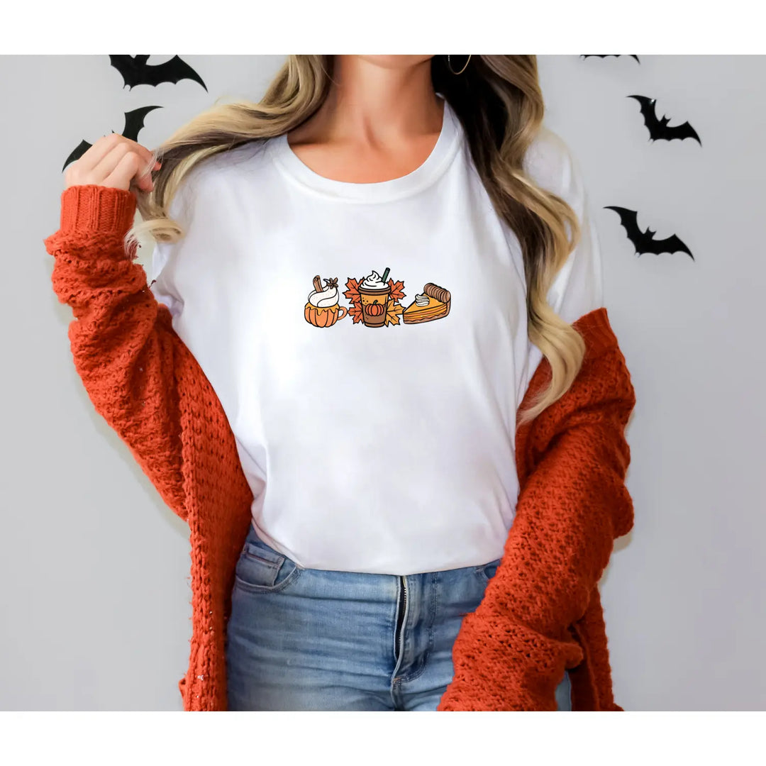 Pumpkin Spice T Shirt A Girl Who Loves Fall Tee Thanksgiving Top Cozy Unisex Autumn