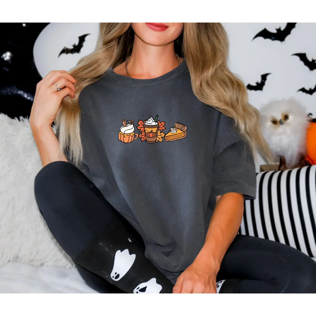Pumpkin Spice T Shirt A Girl Who Loves Fall Tee Thanksgiving Top Cozy Unisex Autumn