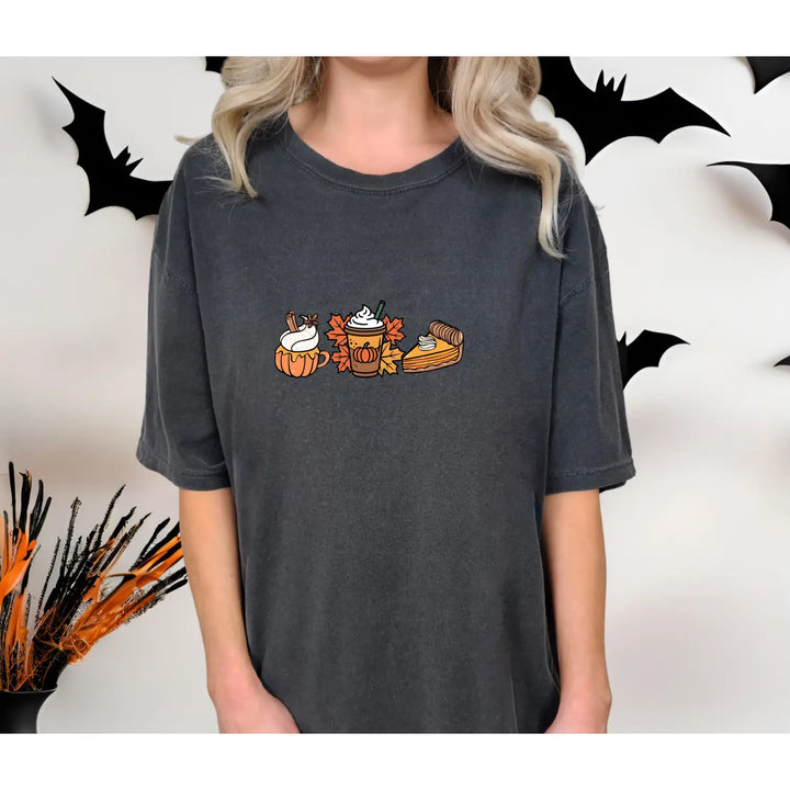Pumpkin Spice T Shirt A Girl Who Loves Fall Tee Thanksgiving Top Cozy Unisex Autumn