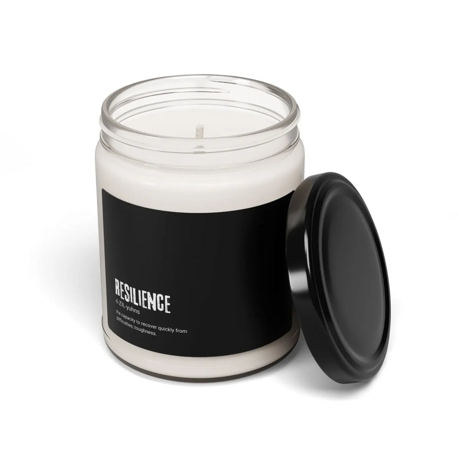 Resilience Scented Soy Candle – 9oz Aromatherapy Gift for Stress Relief Self-Care & Mindfulness - Home Decor