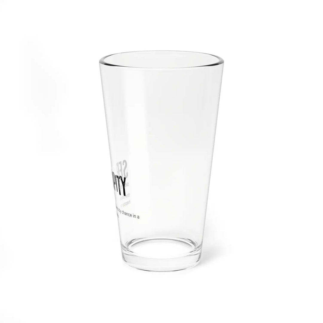 Serendipity Mixing Glass 16oz | Perfect for Cocktails Gift Home Bar Lovers Unique Glassware Cheers to Happiness - Mug