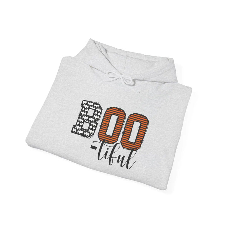 Spooky Season Hooded Sweatshirt - Halloween Apparel Cozy Unisex Cute Trick or Treat Hoodie Fall Fashion Boo