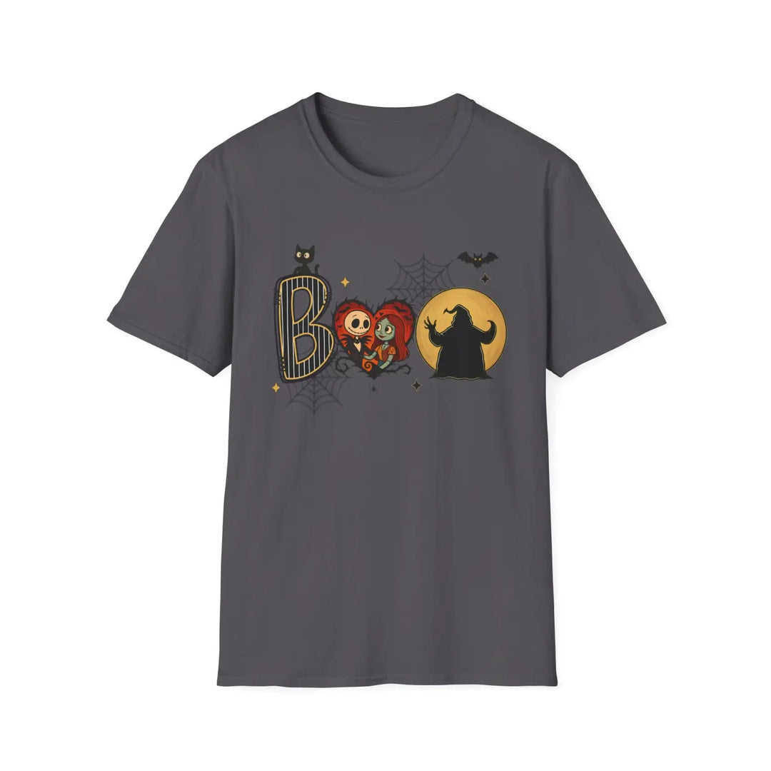 Spooky Season Spirit T Shirt Nightmare Christmas Tee Holiday Hollow Midnight Mischief Top Ghouls & Glee Charcoal / XS
