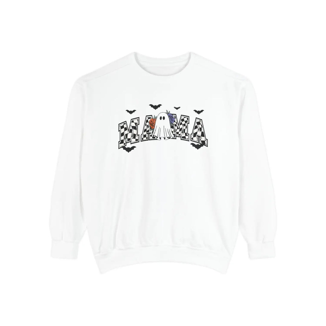 Spooky Vibes Unisex Sweatshirt Halloween Ghost Design Cozy Fall Fashion Perfect for Gifting Wardrobe Essential Lover’s