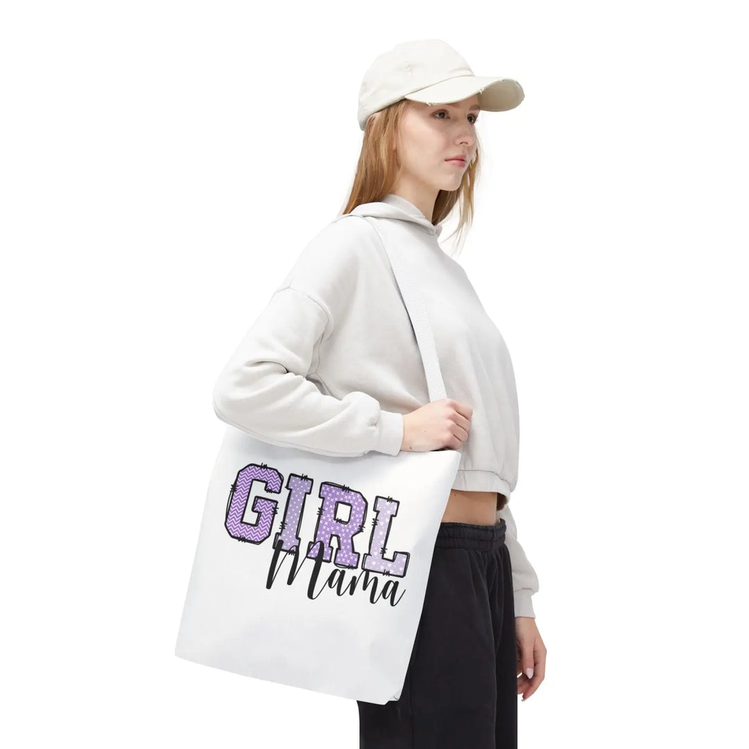 Stylish Girl Mama Tote Bag Perfect for Moms Everyday Use Gifts Mothers Day Shopping Beach - Bags