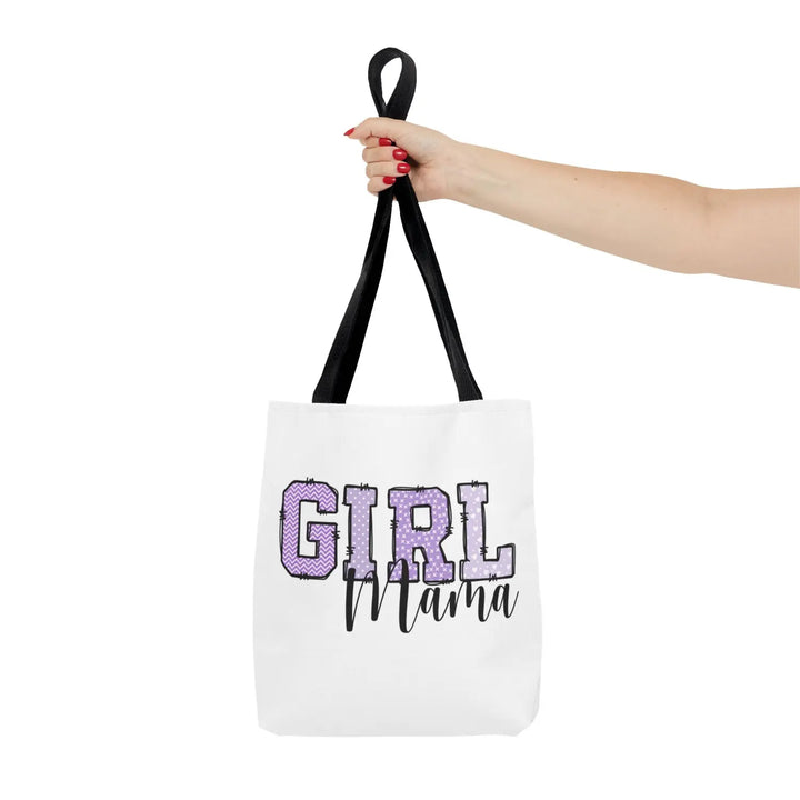 Stylish Girl Mama Tote Bag Perfect for Moms Everyday Use Gifts Mothers Day Shopping Beach - 13’’ × / Black - Bags