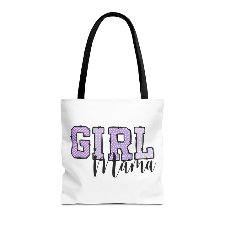 Stylish Girl Mama Tote Bag Perfect for Moms Everyday Use Gifts Mothers Day Shopping Beach - 16’’ × / Black - Bags