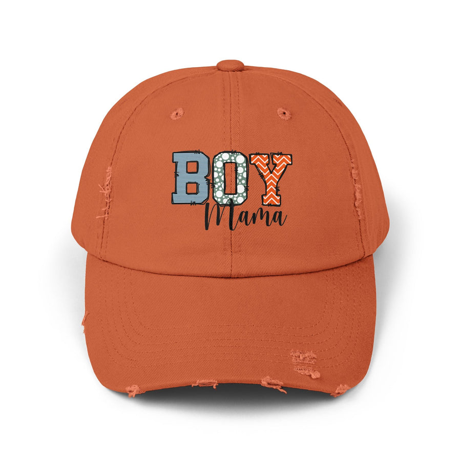 Unisex Distressed Cap for Boy Mamas Casual Hat Mothers Trendy Parent Gift Photo-Ready Headwear Perfect Family Days