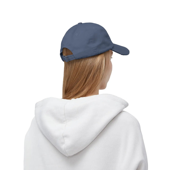 Unisex Distressed Cap for Boy Moms Casual Sun Hat Gift New Trendy Dad Summer Accessory - Hats