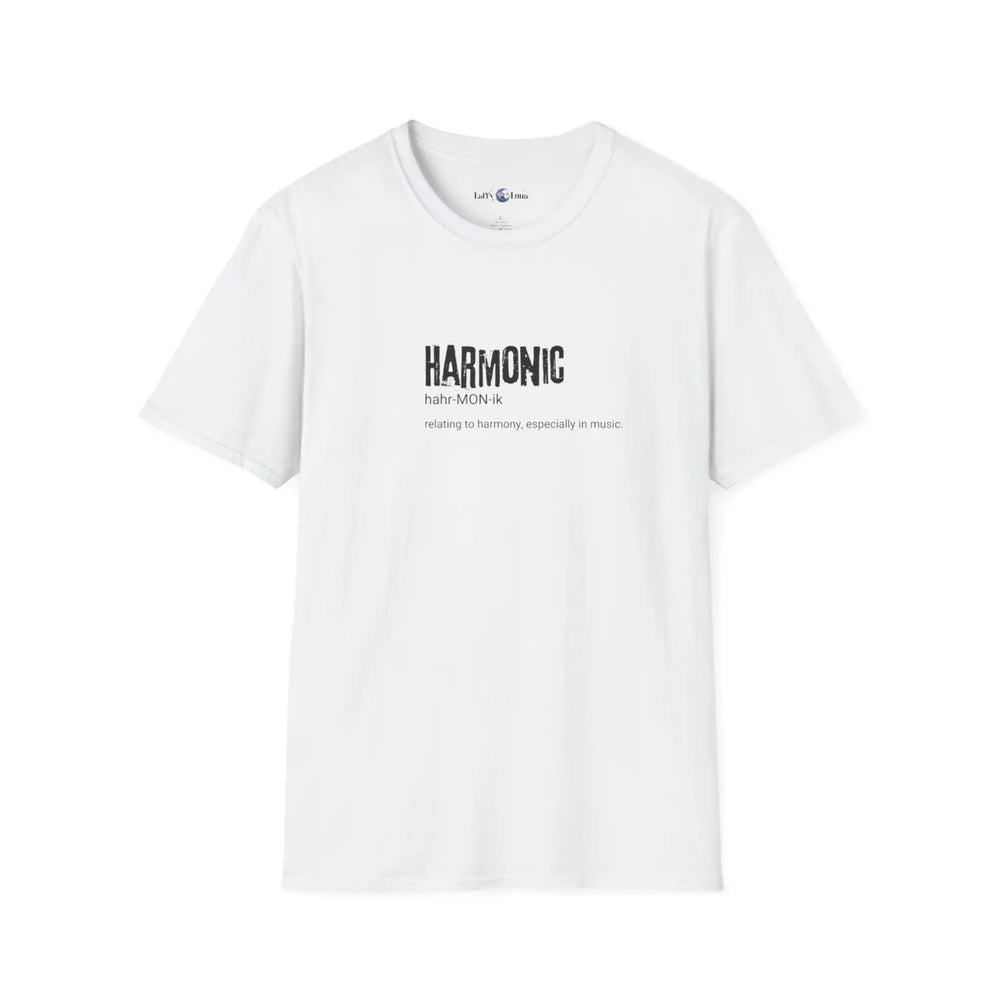 Harmonious Music Unisex T-Shirt Perfect Gift for Musicians Casual Wear Birthday Concerts Lovers Tee - XS / White