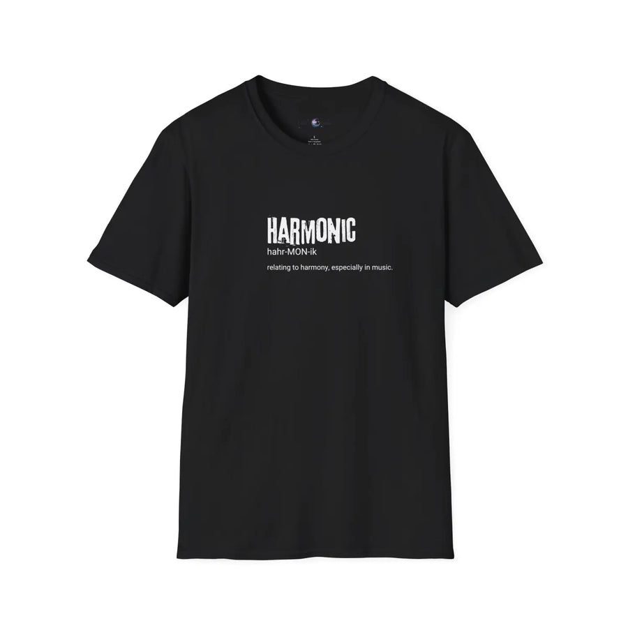 Harmonious Music Unisex T-Shirt Perfect Gift for Musicians Casual Wear Birthday Concerts Lovers Tee - XS / Black