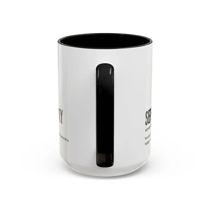Serendipity Coffee Mug - Inspirational Gift for Tea and Lovers Perfect Birthdays Holidays Morning Motivation Office