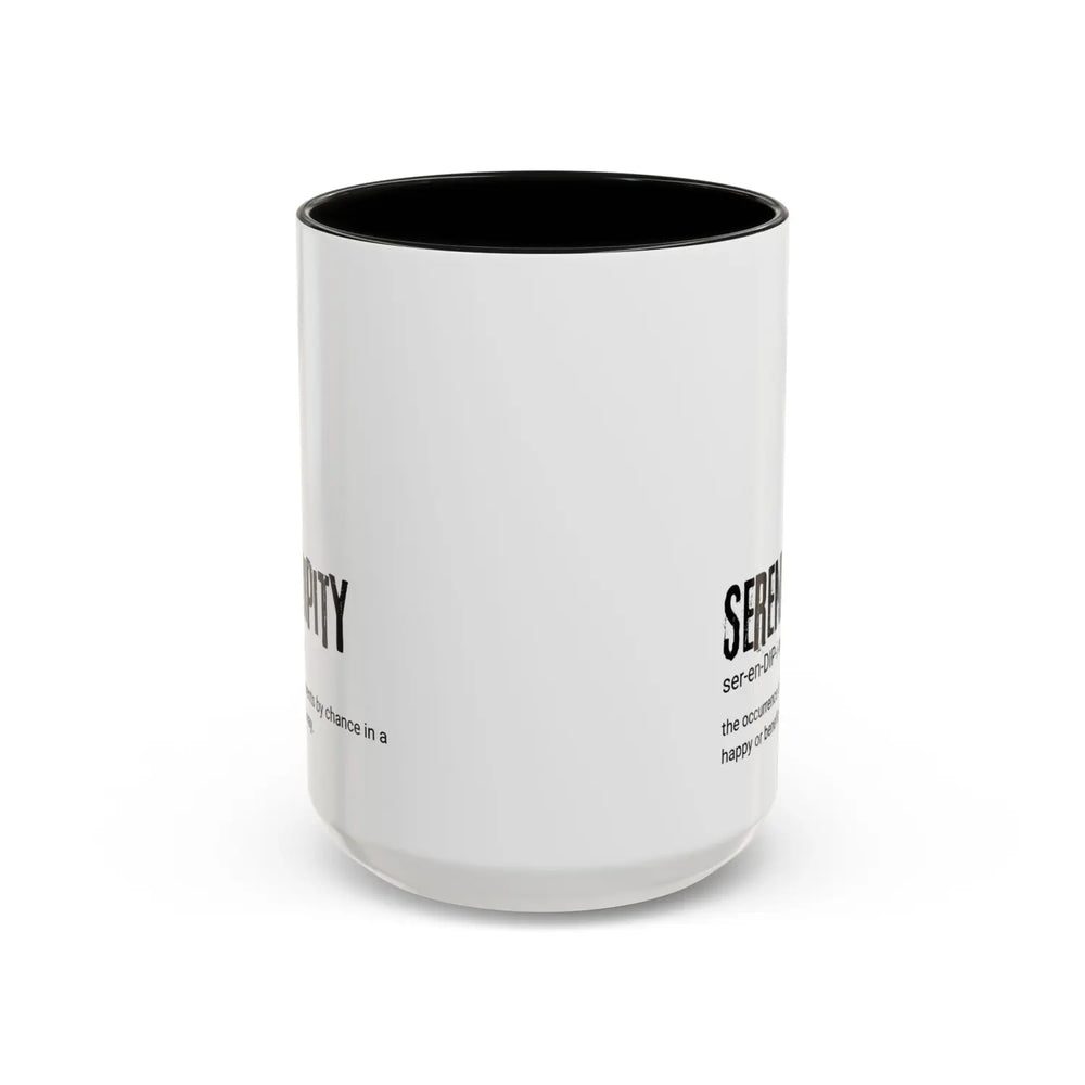 Serendipity Coffee Mug - Inspirational Gift for Tea and Lovers Perfect Birthdays Holidays Morning Motivation Office