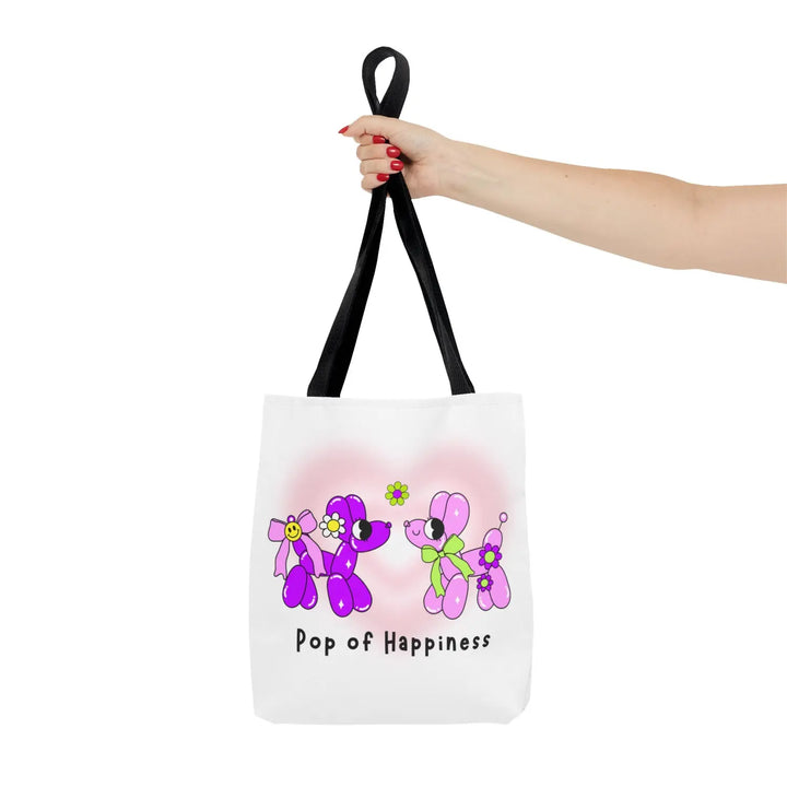 Whimsical Tote Bag with Cute Floral Design | Eco-Friendly Shopping - Bags