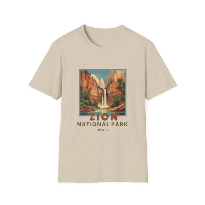 Zion National Park T-Shirt - S / Sand