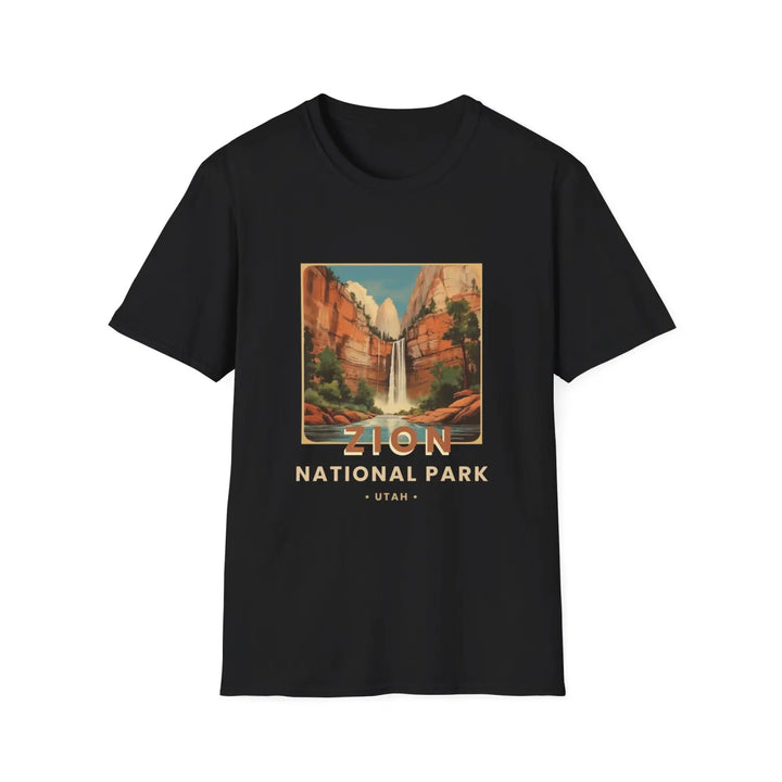 Zion National Park T-Shirt - XS / Black