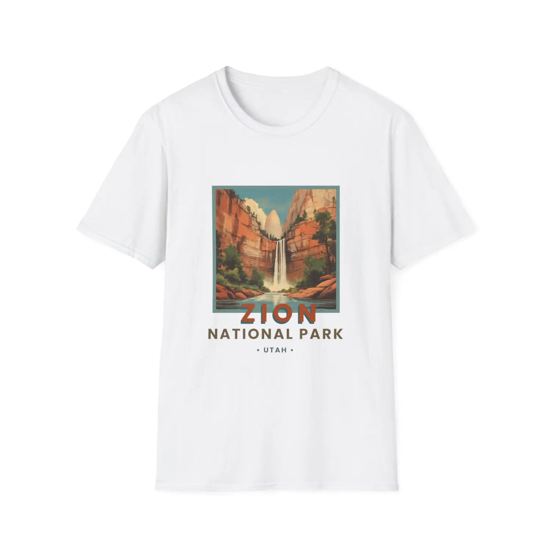 Zion National Park T-Shirt - XS / White