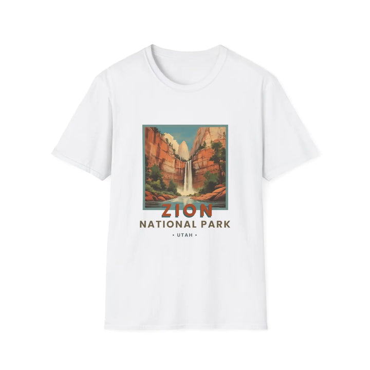 Zion National Park T-Shirt - XS / White