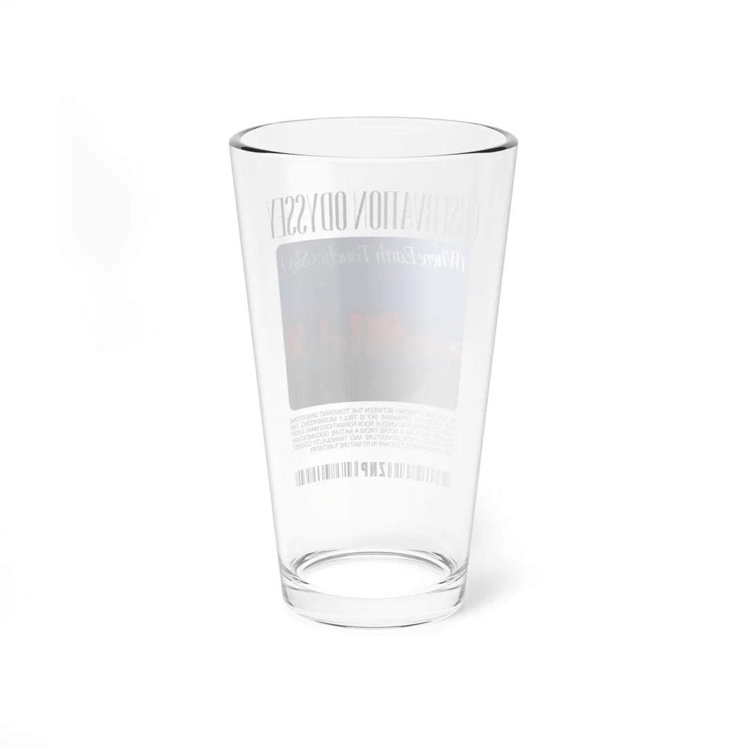 Zion Park Lovers Pint Glass – Travel-Inspired 16oz Beer or Cocktail Mixing for Adventure Enthusiasts - Mug